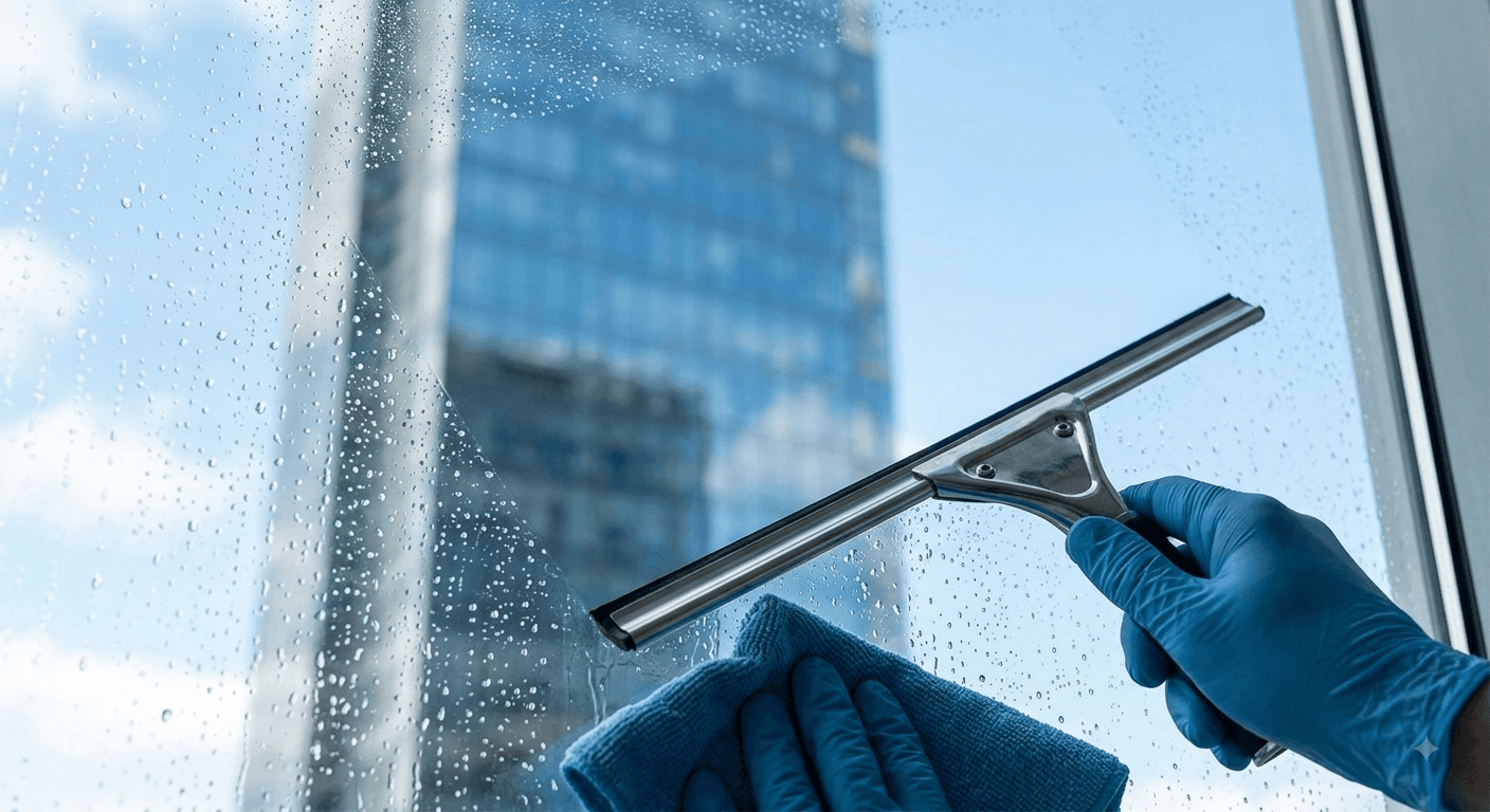 Nettoyage de vitres professionnel